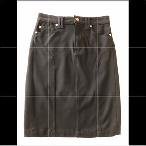 7 for all mankind Black Skirt Sz 25 🦋